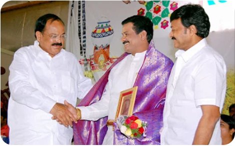Honoured with a shawl